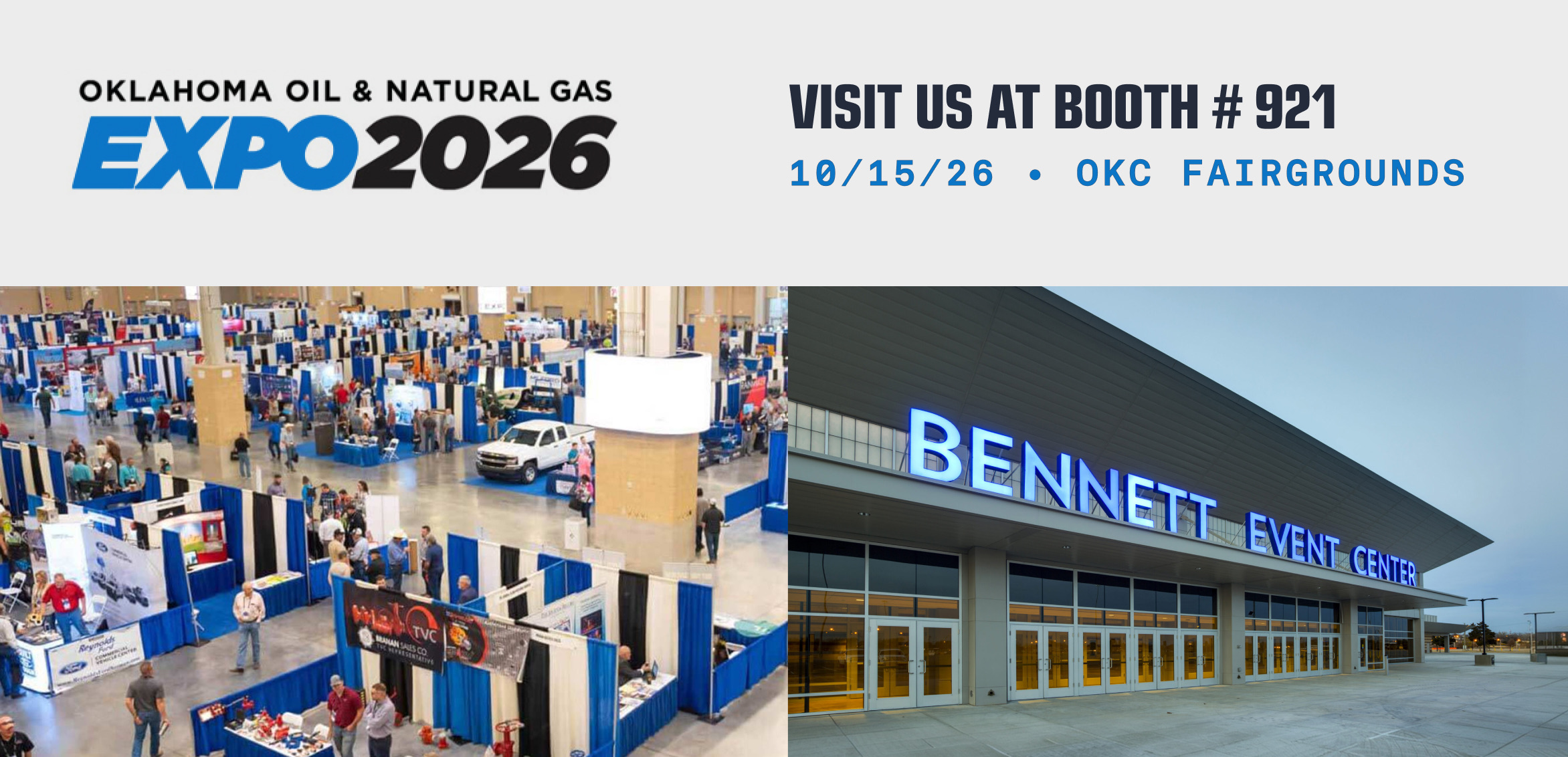 Visit Katy Spring at booth 921, Oklahoma Oil and Natural Gas Expo 2026, October 15, OKC Fairgrounds